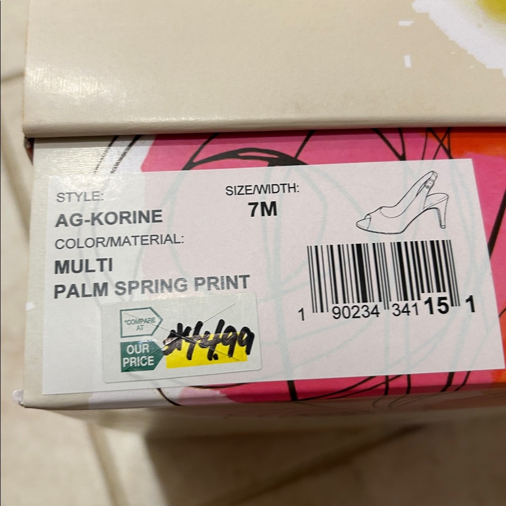 Colorful Patterned Heels - Picture 2 of 4